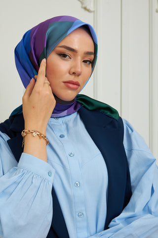 Silk Home Micro Saten Eşarp 28008-23