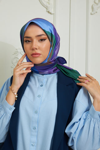 Silk Home Micro Saten Eşarp 28008-23