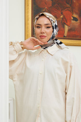Silk Home Micro Saten Eşarp 28009-03