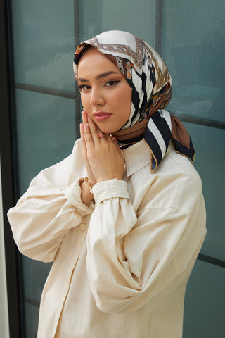 Silk Home Micro Saten Eşarp 28009-04