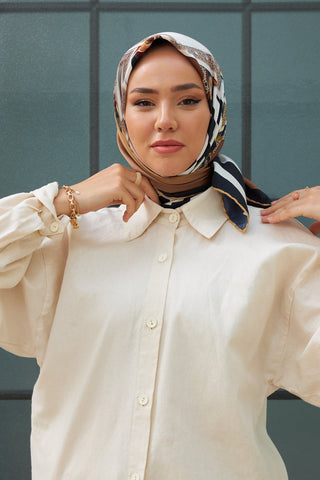 Silk Home Micro Saten Eşarp 28009-04
