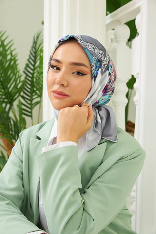 Silk Home Micro Saten Eşarp 28009-05