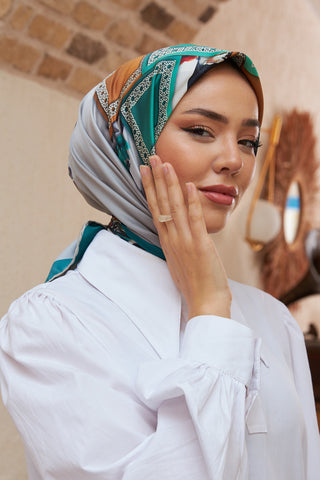 Silk Home Micro Saten Eşarp 28009-07