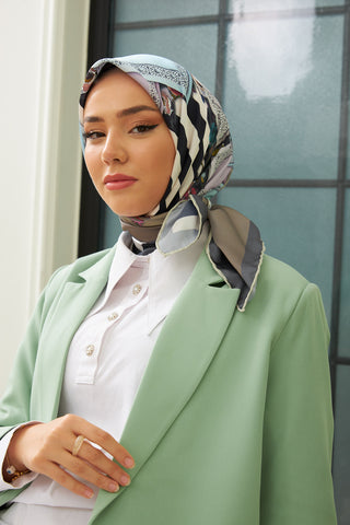 Silk Home Micro Saten Eşarp 28009-10