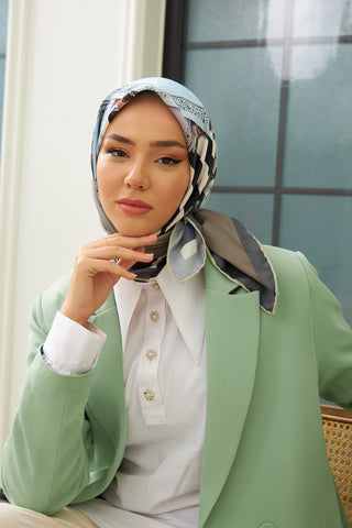 Silk Home Micro Saten Eşarp 28009-10