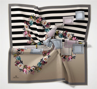Silk Home Micro Saten Eşarp 28009-10