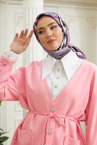 Silk Home Micro Saten Eşarp 28009-12