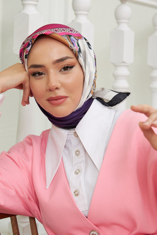 Silk Home Micro Saten Eşarp 28009-13