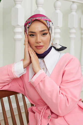 Silk Home Micro Saten Eşarp 28009-13