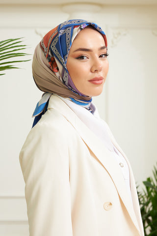 Silk Home Micro Saten Eşarp 28009-16