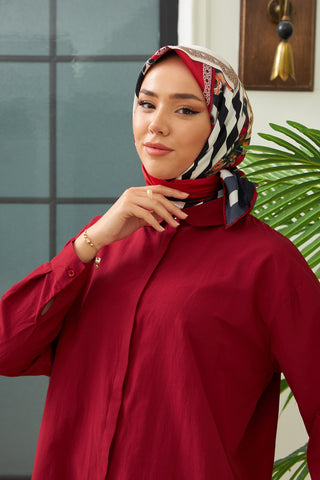 Silk Home Micro Saten Eşarp 28009-17