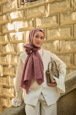 Silk Home Monogram Pamuk İpek Şal 461001-01