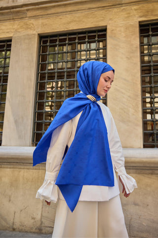 Silk Home Monogram Pamuk İpek Şal 461001-06