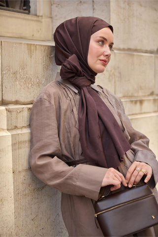 Silk Home Monogram Pamuk İpek Şal 461001-20