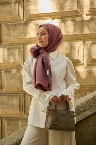 Silk Home Monogram Pamuk İpek Şal 461001-01