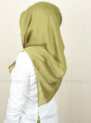 Silk Home Muslima Püsküllü Şal SE7381-02