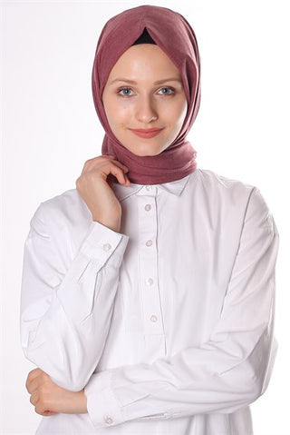 Silk Home Natural Şal Bordo 6072095-12