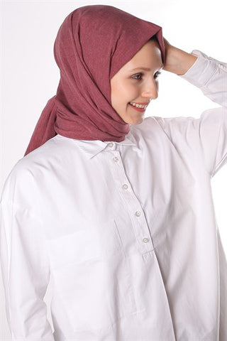 Silk Home Natural Şal Bordo 6072095-12