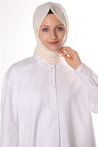 Silk Home Natural Scarf Cream 6072095-01
