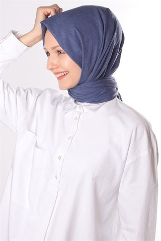 Silk Home Natural Scarf Navy Blue 6072095-10