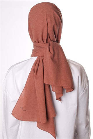 Silk Home Natural Scarf Cinnamon 6072095-13