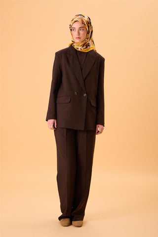Organic Cotton Silk Scarf, Acid Green-Orange-Dark Brown-Black-Gray Patterned, Non-Slip.
 Firm and Stable 90x90