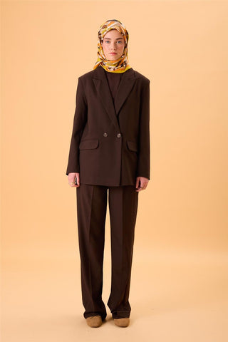 Organik Pamuk İpek Eşarp Asit Yeşili-Turuncu-Acı Kahve-Siyah-Gri Desenli Kaymaz
                Tok Duruşlu 90X90