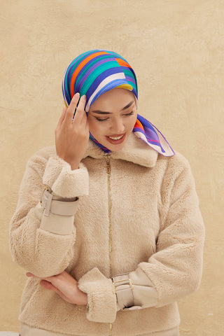 Silk Home Organik Pamuk İpek Eşarp 79011-06