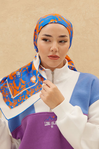 Silk Home Organik Pamuk İpek Eşarp 79008-09
