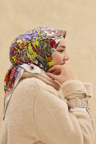 Silk Home Organik Pamuk İpek Eşarp 79010-06