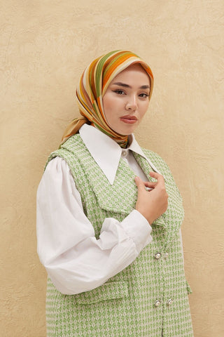 Silk Home Organik Pamuk İpek Eşarp 79011-12
