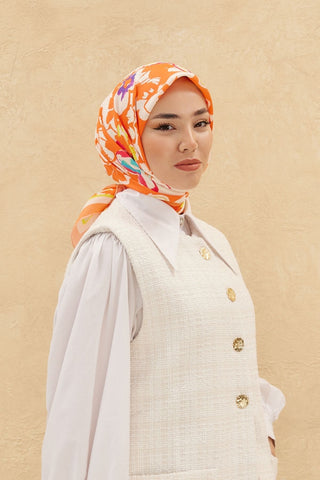 Silk Home Organik Pamuk İpek Eşarp 79006-14