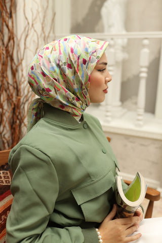 Silk Home Organik Pamuk İpek Eşarp 79012-16