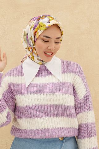 Silk Home Organik Pamuk İpek Eşarp 79007-09