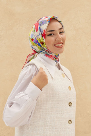 Silk Home Organik Pamuk İpek Eşarp 79007-07