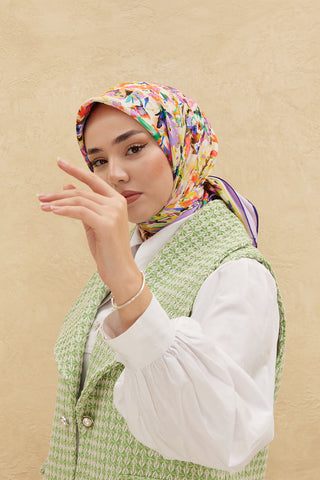 Silk Home Organik Pamuk İpek Eşarp 79009-05