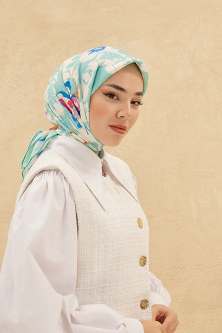 Silk Home Organik Pamuk İpek Eşarp 79006-16
