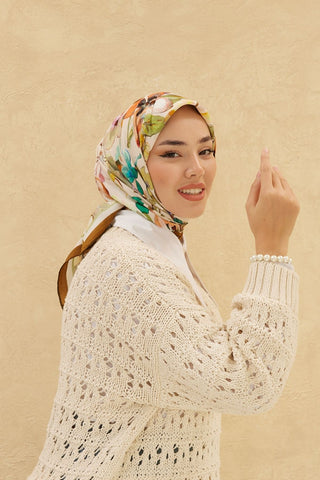 Silk Home Organik Pamuk İpek Eşarp 79007-01