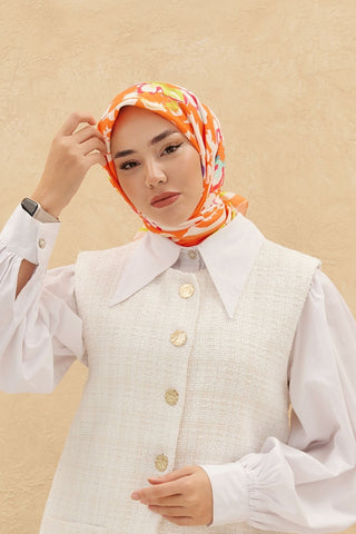 Silk Home Organik Pamuk İpek Eşarp 79006-14