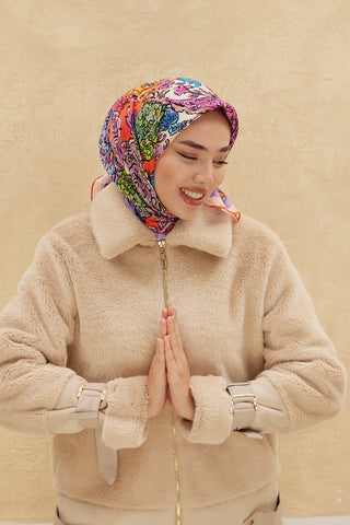 Silk Home Organik Pamuk İpek Eşarp 79010-08