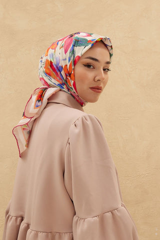 Silk Home Organik Pamuk İpek Eşarp 79007-06