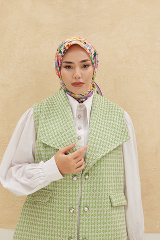 Silk Home Organik Pamuk İpek Eşarp 79009-05