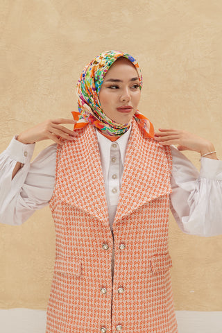 Silk Home Organik Pamuk İpek Eşarp 79009-19