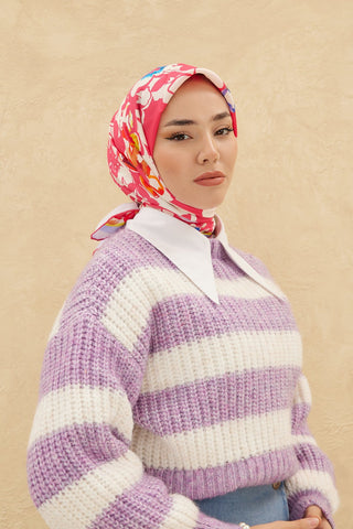 Silk Home Organik Pamuk İpek Eşarp 79006-09