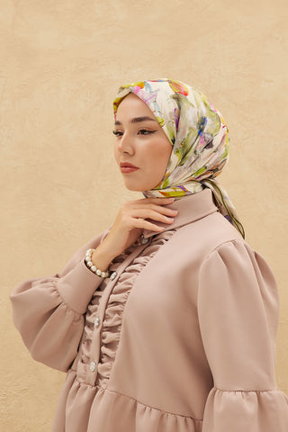 Silk Home Organik Pamuk İpek Eşarp 79007-02