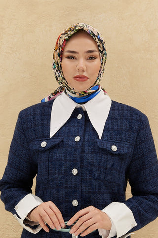 Silk Home Organik Pamuk İpek Eşarp 79009-11
