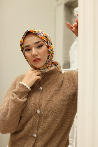 Silk Home Organik Pamuk İpek Eşarp 79012-01