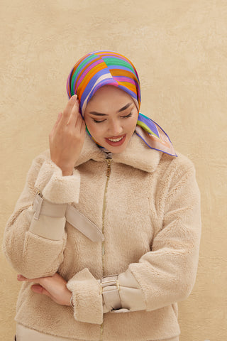 Silk Home Organik Pamuk İpek Eşarp 79011-05