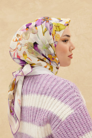 Silk Home Organik Pamuk İpek Eşarp 79007-09
