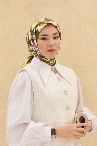 Silk Home Organik Pamuk İpek Eşarp 79006-18